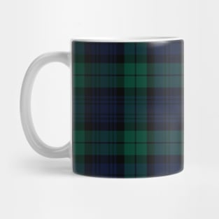 Campbell Tartan | Modern | Cute Green and Blue Tartan Mug